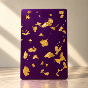 Tesla Purple Plate: Enhancing Energetic Well-Being with Gold and Advanced Technology